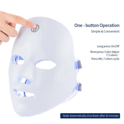 LumaMask 7 Color Light Therapy Mask